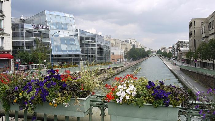 Canal de l'Ourcq à Pantin