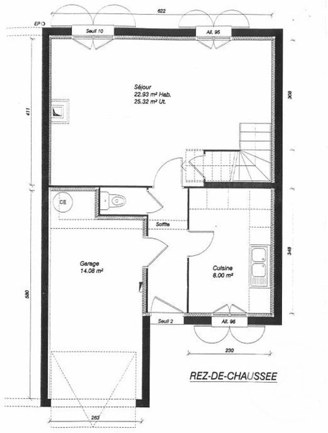 maison à vendre - 5 pièces - 80.43 m2 - PANTIN - 93 - ILE-DE-FRANCE - Century 21 Ricard Immobilier