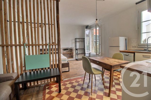 Appartement F1 à vendre - 1 pièce - 30.3 m2 - PANTIN - 93 - ILE-DE-FRANCE - Century 21 Ricard Immobilier