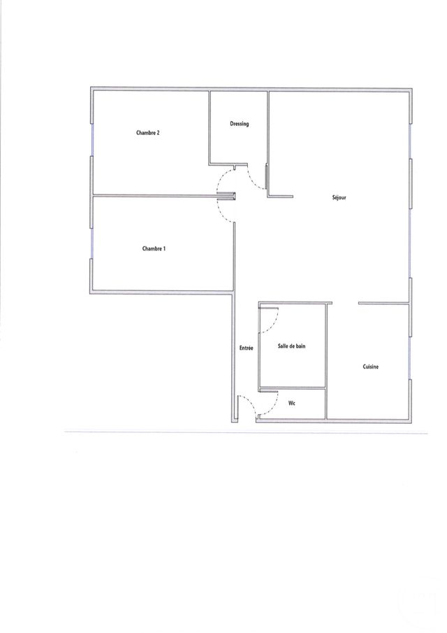 Appartement F4 à vendre - 4 pièces - 63.5 m2 - PANTIN - 93 - ILE-DE-FRANCE - Century 21 Ricard Immobilier