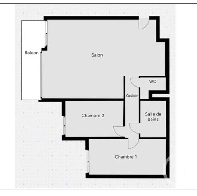 Appartement F3 à vendre - 3 pièces - 75.23 m2 - PANTIN - 93 - ILE-DE-FRANCE - Century 21 Ricard Immobilier