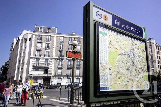 Appartement F1 à vendre - 1 pièce - 27.06 m2 - PANTIN - 93 - ILE-DE-FRANCE - Century 21 Ricard Immobilier