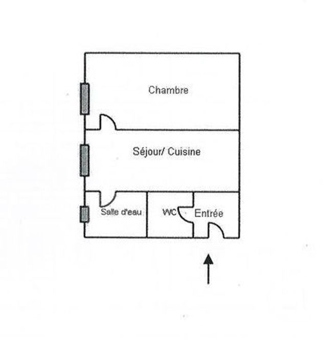 Appartement F2 à vendre - 2 pièces - 22.18 m2 - PANTIN - 93 - ILE-DE-FRANCE - Century 21 Ricard Immobilier