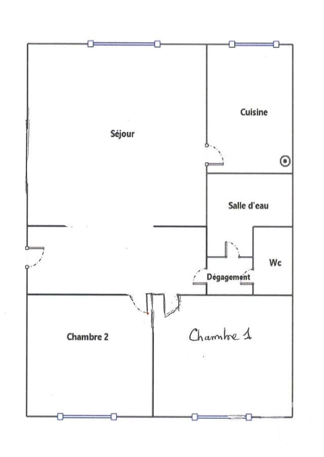 Appartement F3 à vendre - 3 pièces - 50.05 m2 - PANTIN - 93 - ILE-DE-FRANCE - Century 21 Ricard Immobilier